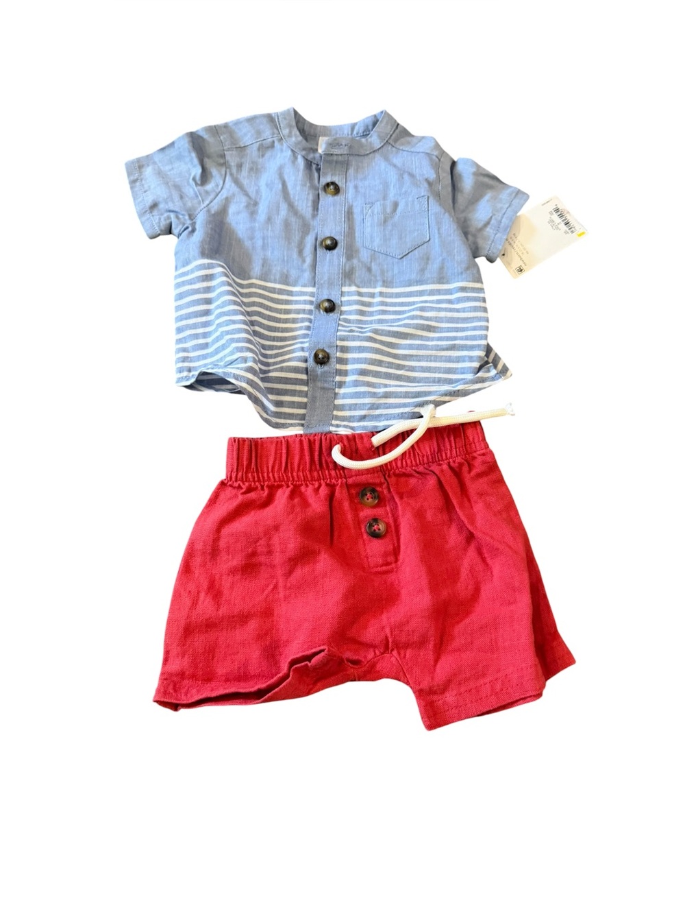 Just One You by  Carters Baby Boy 2 Piece Set NB